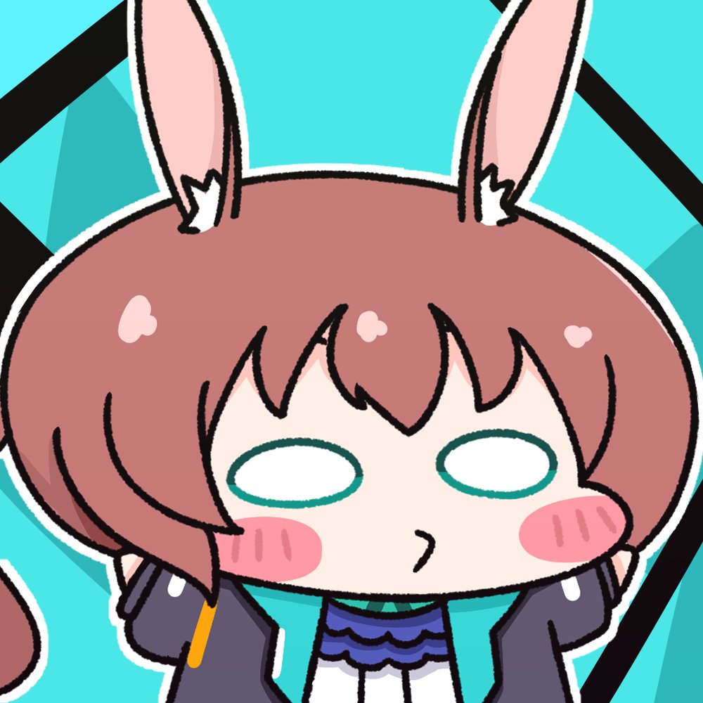 アーミヤ(アークナイツ) 「おはようございますっ 今日のうちの子はお休み……!  その代わりにアイコンにして」|Caのイラスト