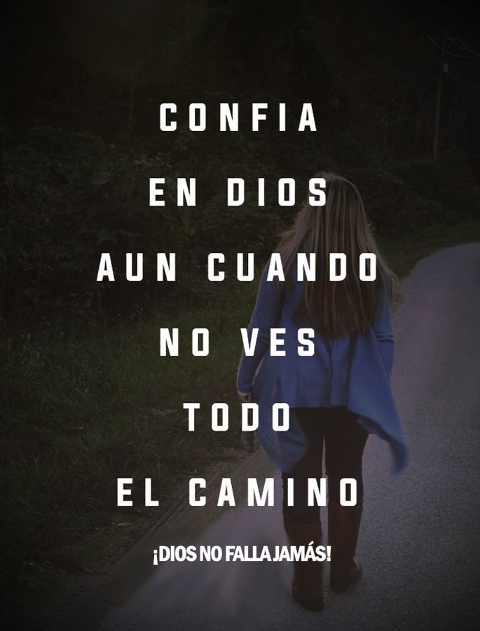 Pildorasdefe's tweet photo. ¡La confianza siempre en Dios! https://t.co/H4PWVutWXC