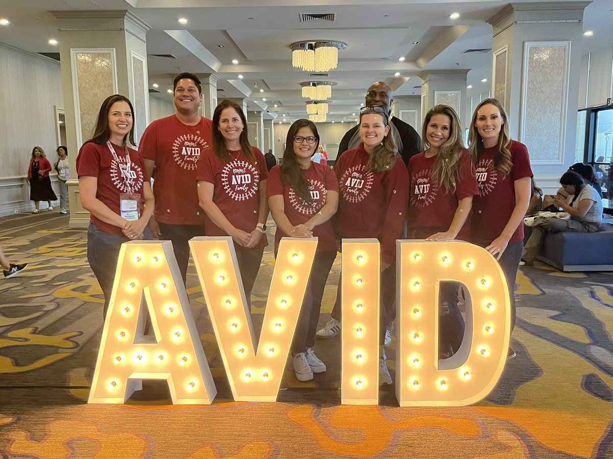Representing @PowayUnified at @AVID4College We are so excited to implement #AVIDExcel next year! We’ve had incredible, energetic conversations so far and are ready for the 23-24 school year! #AVIDFamily #AVIDSI2023