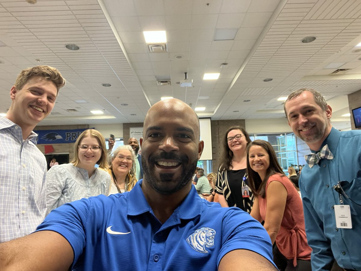 It was a GREAT day getting to welcome this group of new educators to the Tiger family! They cannot wait to welcome students back! #OTBeGreat