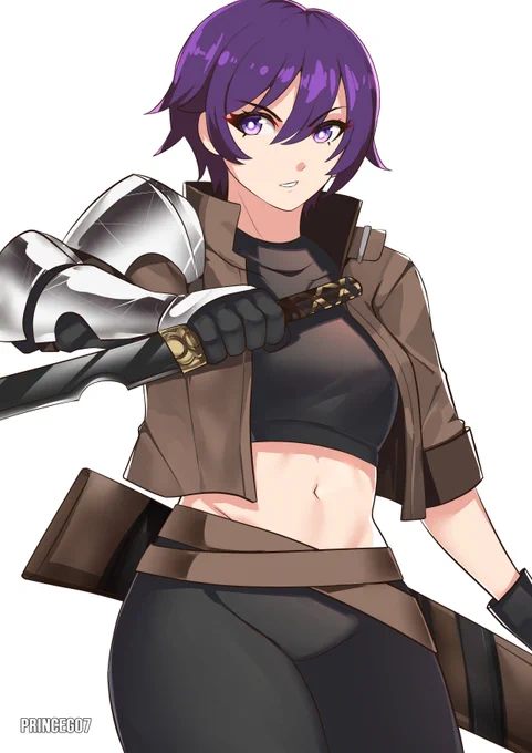 New work done~ For Deamon client from Discord. A tomboy Girl Rogue class character ready to set.  Commiss August 2023 Slot is now Open! Dm me if you interested