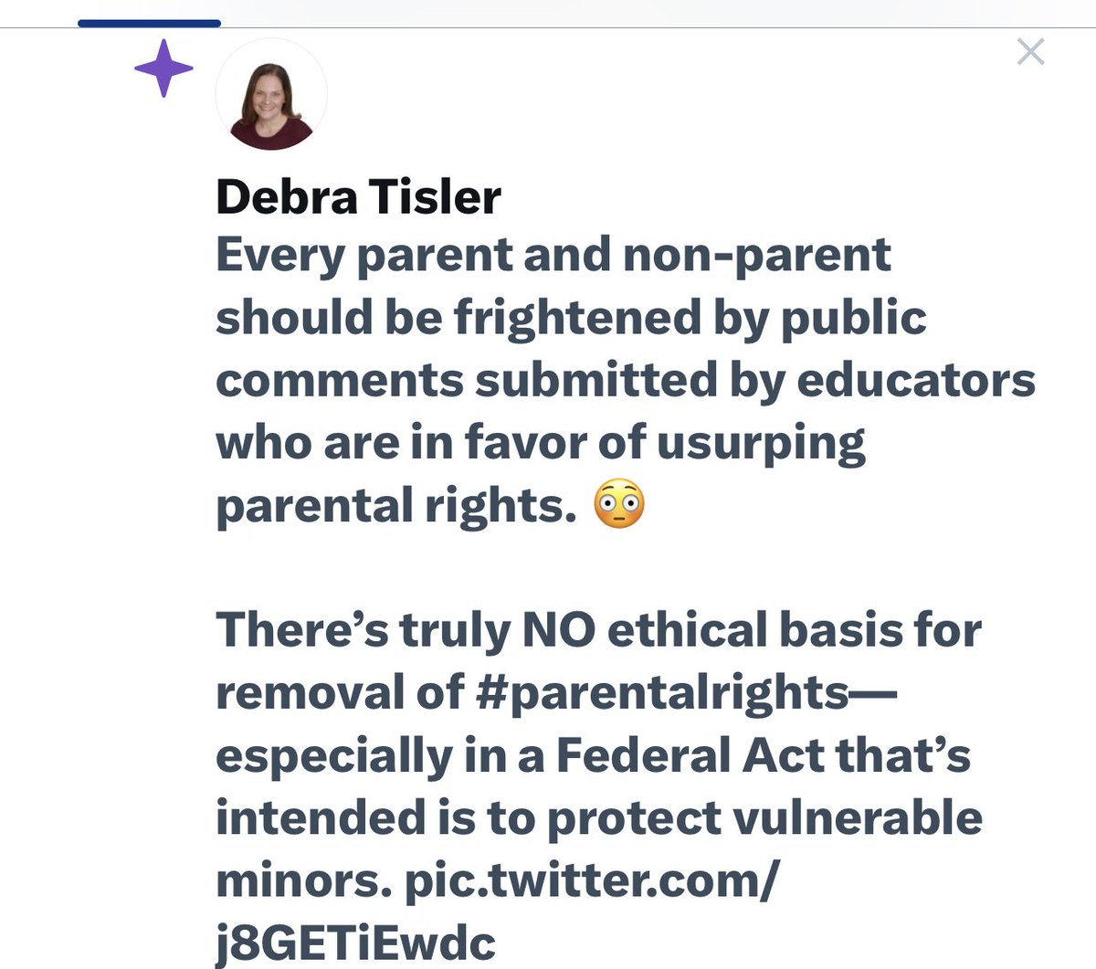 FCPSPride's tweet photo. Alert, Springfield, VA voters: do you want to support a candidate who doesn’t care about the relevance or truth of their own messages. This candidate tries to incite outrage about something said at an unknown time by an unknown, unnamed commenter. It’s about an Illinois policy. https://t.co/dlGkibfXAp