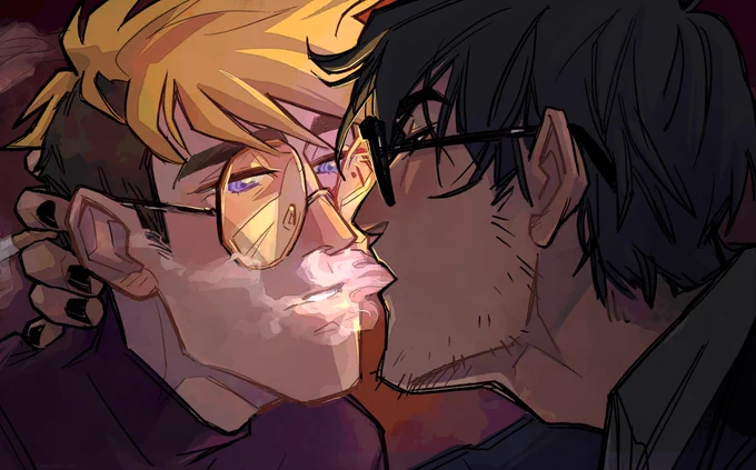 happy yaoi day vashwood nation #trigun #vashwood