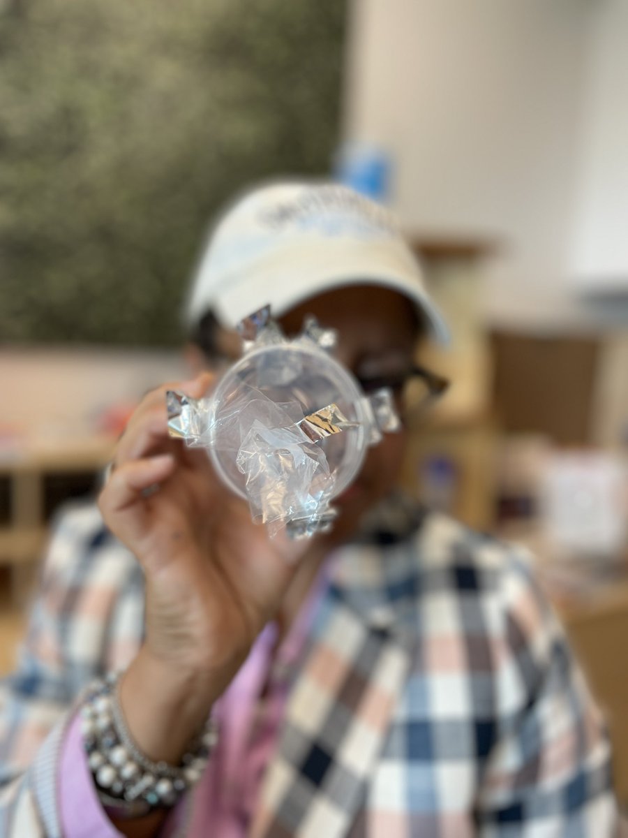 founesco's tweet photo. Learning Group J make spectacular spectacles to help them envision what student thinking looks like in their future classrooms after attending WISSIT. #wissit23 https://t.co/4qdf2EcSiG