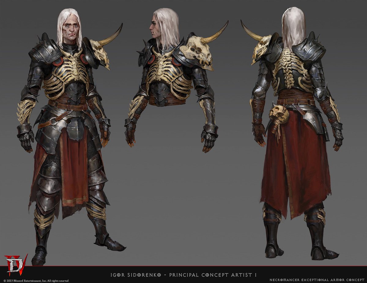conceptmyheart's tweet photo. Diablo IV Necro Concepts https://t.co/JK5eTop7KN