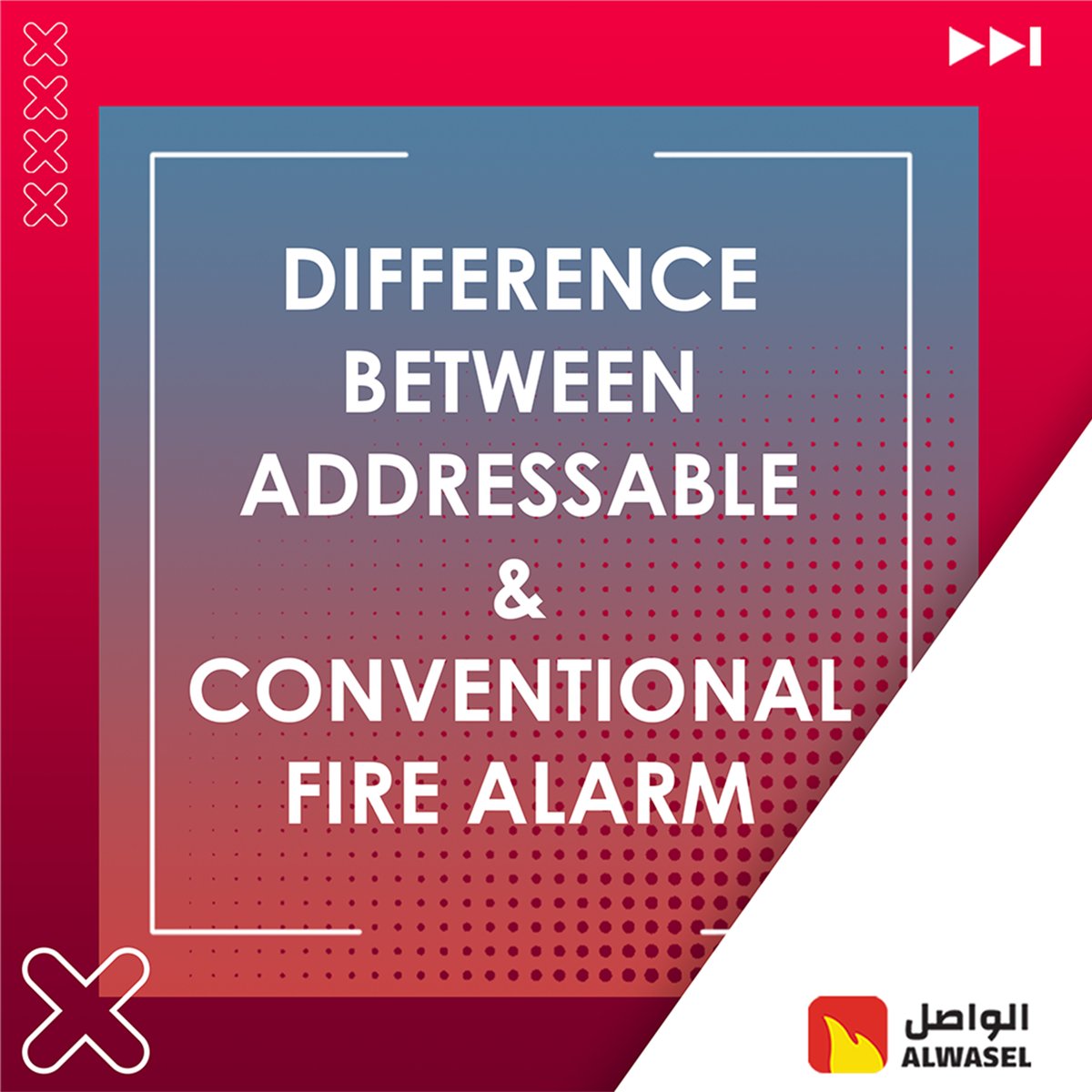 alWaselFire's tweet image. Addressable vs. Conventional Fire Alarm Systems: Which is Right for You? 🔥🚨 #FireAlarmSystems #AddressableVsConventional #FireSafetyTech #ChoosingWisely #dubai #uae