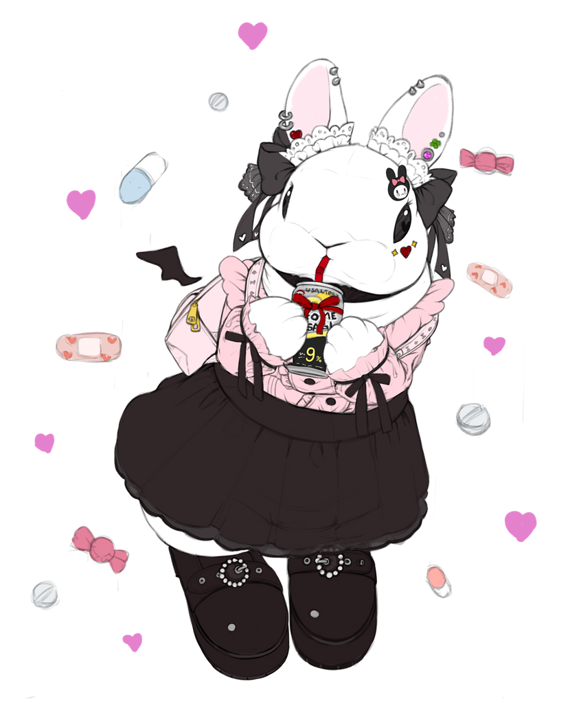 「バニーガールズ #バニーの日」|らいらっくのイラスト