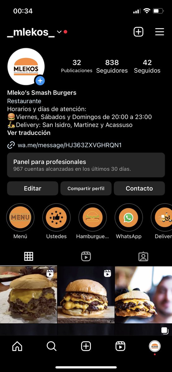 nikotrevisan98's tweet photo. @RoobetES Tengo un emprendimiento de hamburguesas hace 10 meses y lo estoy haciendo en mi casa, quisiera tener la oportunidad/posibilidad de tener un local propio asi poder abrir muchos mas dias en la semana y satisfacer a mis  clientes. Acá les dejo una foto de una burga, mi Ig @_mlekos_ https://t.co/xJxnPIWp01
