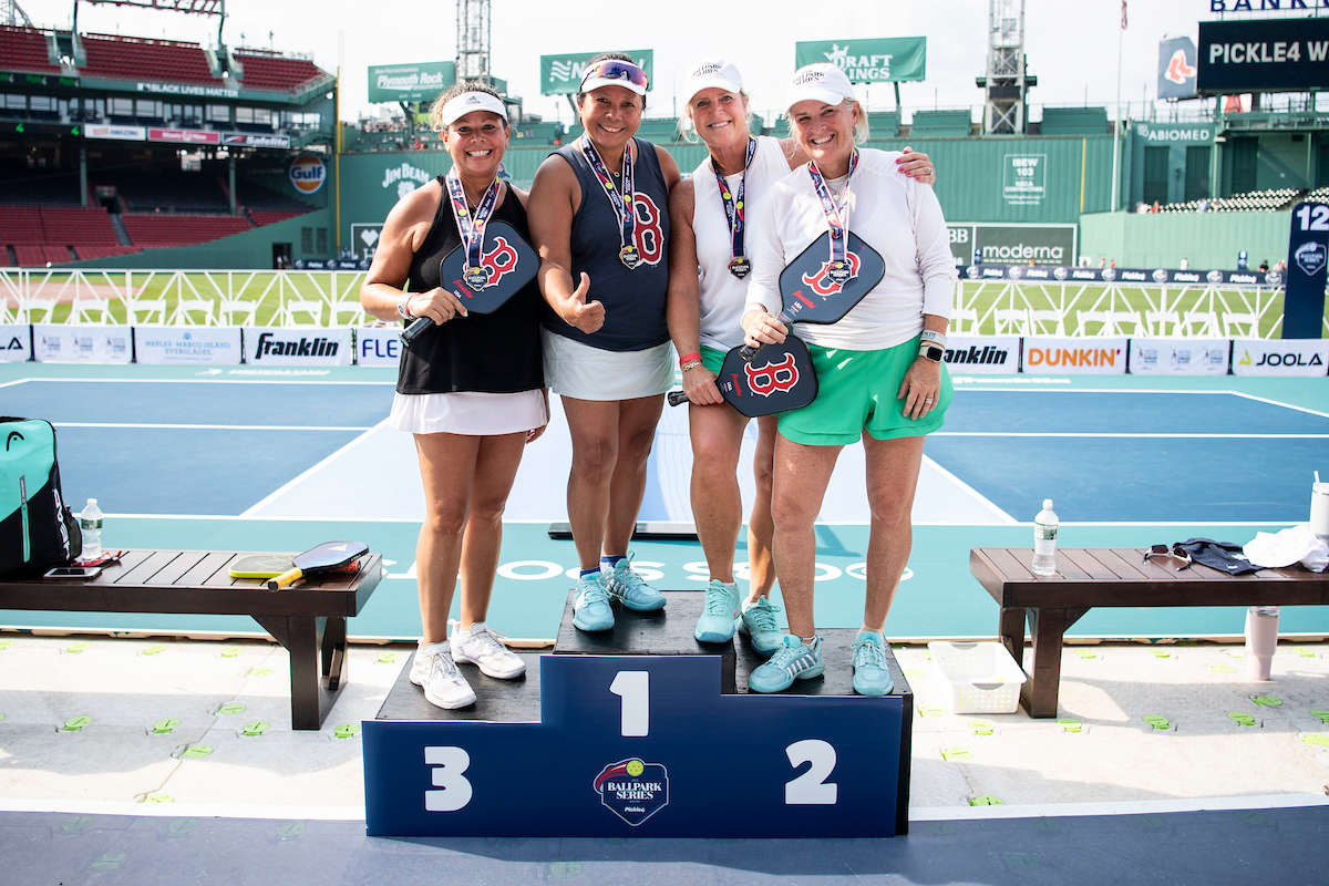 pickle4social's tweet photo. Congratulations again to all our amateur medalists! Find the full list of medalists on the Pickleball Den website. Medal or not, the real win is the joy of playing this beloved sport and rallying alongside the pickleball community. 🏓🥇 #BallparkSeries #Pickle4 https://t.co/PZ2kXj3kEO