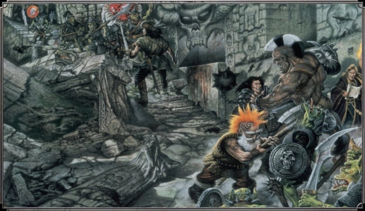 kaisnowshadow's tweet photo. #RPGaDay2023 First RPG Gamesmaster.
Hmm, apart from "forever-DM" myself, I think it would have been Kevin. Was such a long time ago! We were at school. Am pretty sure it was my first taste of WFRP and Dragon Warriors. Both excellent RPGs with gorgeous black &amp; white illustrations. https://t.co/kw6Xp3gUFZ