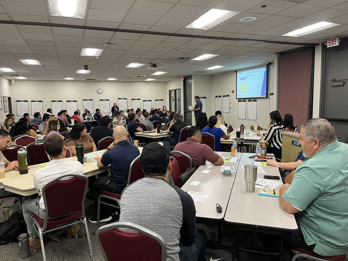8 days until the best first day ever. Today was day two of our guiding coalitions engaging in PLC training and day two of new teacher week. #visaliausd