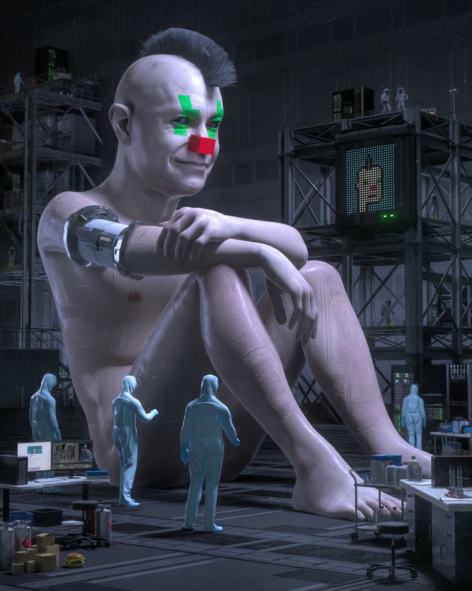 beeple's tweet image. A PUNK IS BORN