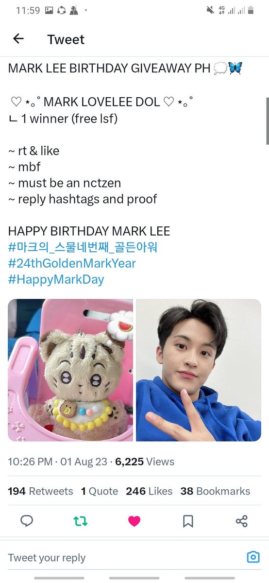j4kefts's tweet photo. @cinnae_moroll HAPPY BIRTHDAY MARK LEE
#마크의_스물네번째_골든아워
#24thGoldenMarkYear 
#HappyMarkDay https://t.co/OtVaqIUY3J
