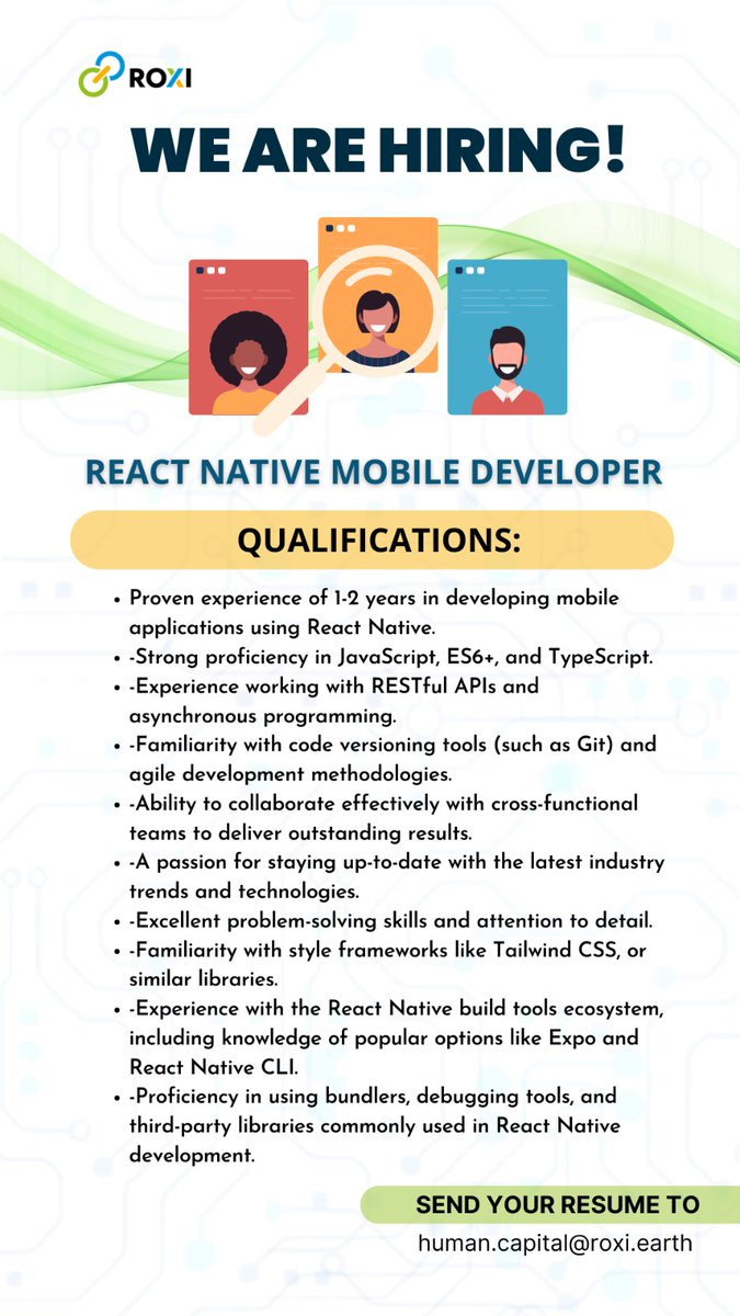 EarthRoxi's tweet photo. We are hiring! ayo join bersama team $ROXI !
@hrdbacot @ezash @srl789 @mas_recruiter
@apamungkasa @txtdrlinkediin

#hiring #jobs #job #kerja #lowongankerja #loker #lowongan #InfoLoker https://t.co/vN0wrfrL4t