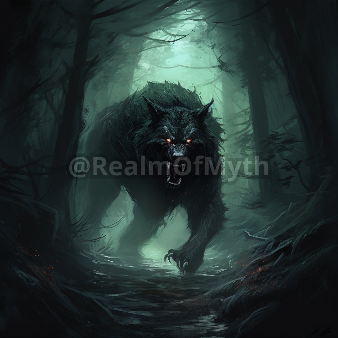 RealmOfMyth_'s tweet image. 4/ The legend of the Werewolf has its roots in various cultures, with stories of shape-shifters dating back to ancient times. It became a cautionary tale, symbolizing the duality of human nature and the potential for both good and evil within us all. 🌑🌟 #SymbolicMeaning