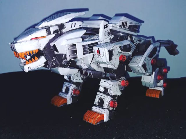 Tektonten's tweet image. Zoids Liger Zero Papercraft - tektonten.blogspot.com/2023/08/zoids-… #zoids #ligerzero 

#papiermodell #papírovýmodel #ペーパークラフト #printable #bouwplaat #bastelbogen #recortable #papercraft #papermodel #cardmodel