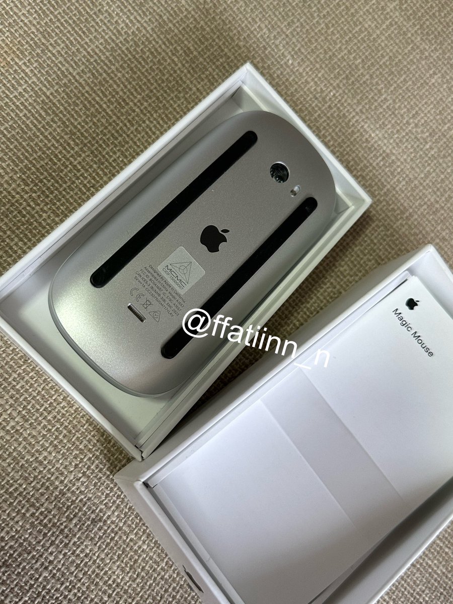ffatiinn_n's tweet photo. ✨พร้อมส่ง✨
Magic Mouse 2
ราคา 1300 บาท
❌ไม่มีสายชาร์จ❌
ส่งฟรี ems
#Magicmouseมือสอง #ส่งต่อapple #ส่งต่อของใช้ #AppleTH #magicmouse #applemouse #เมาส์ #ขายapple #ขายmagicmouse #macbook #imac #macbookมือสอง #ส่งต่อ #magicmouse2 #อุปกรณ์คอมพิวเตอร์ https://t.co/rLG7vwkZiZ