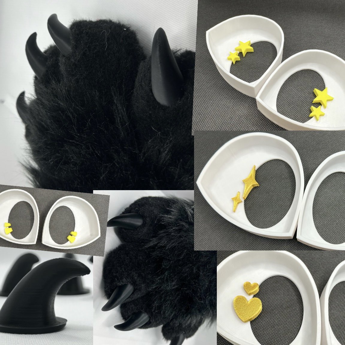 Soda_Wolves's tweet photo. Some new 3D printing adventures!! Been working hard to get some new fun things done for etsy🩷🩷

#3Dprinting #3Dprinter #fursuiteyes #fursuit #fursuitpaws #etsy #etsybusiness #etsyseller #furry #fursuitmaker https://t.co/pKstEXsHkx