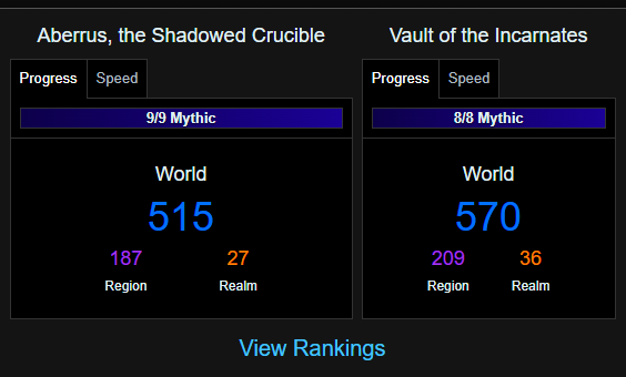 MajinAvocado's tweet photo. Aberrus down - sadly not there for a funeral but the team killed it this tier with all the usual drama https://t.co/GpBe4hh3Uh
