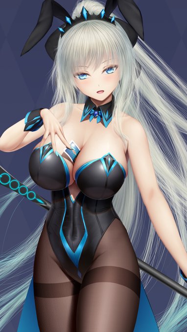 #バニーの日 #FGO
バニーモルガン! 