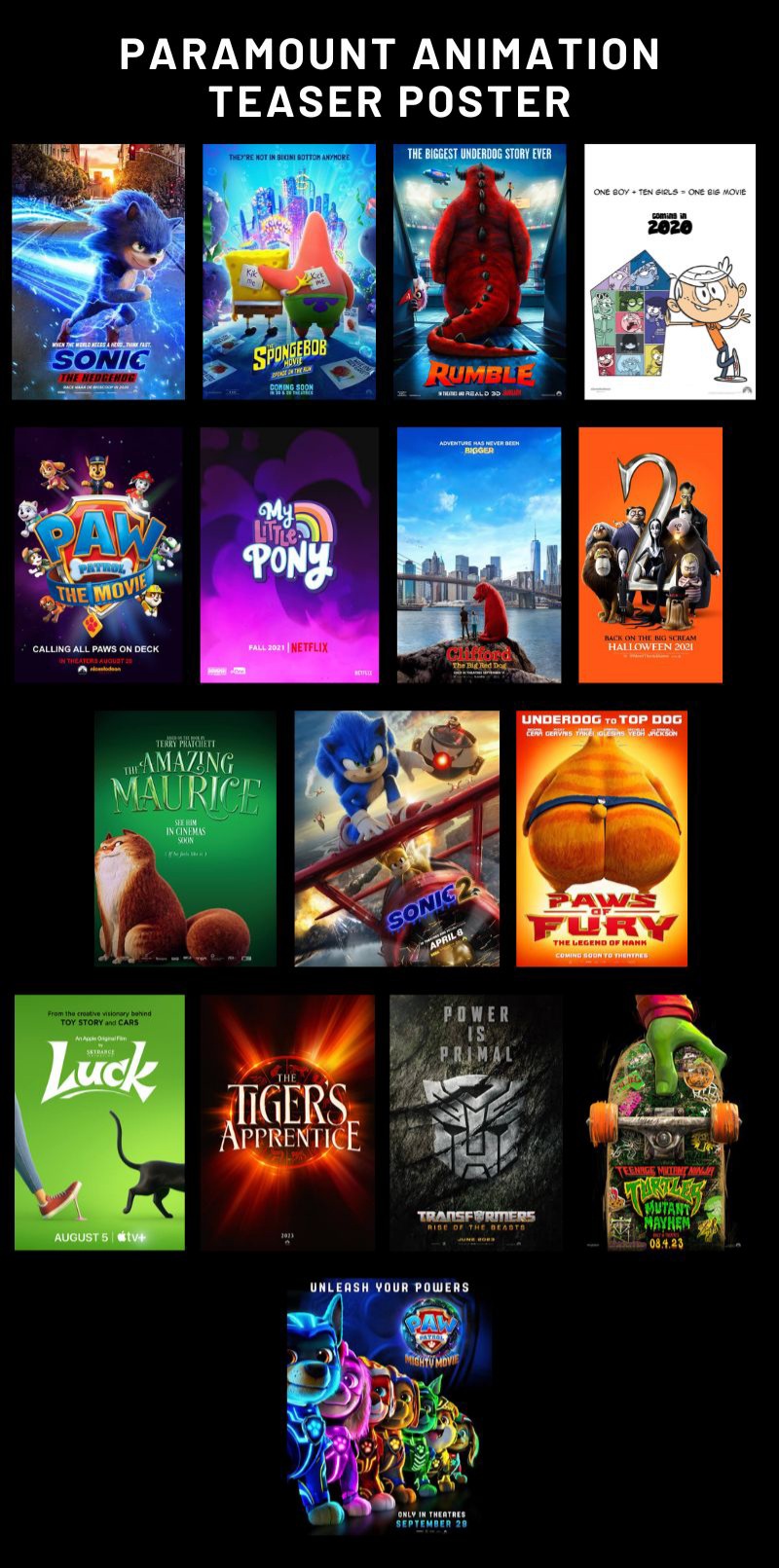Paramount Animated Movies 60 Photos - Moonagedaydream.film