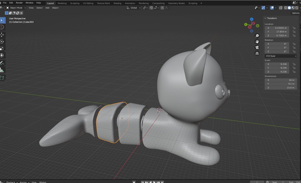 nerdyvi's tweet photo. Mermaid cat / fish cat, articulated, cute, kawaii hecho por @nerdyvi #3DPrinting #Cults3D https://t.co/Ftwp0DCyL4 a través de @cults3d
#3dprinted #3dprint #3dart #kitty #cute #kawaii #Printable_Files #cat #Mermaid https://t.co/5SlK2NVkDY