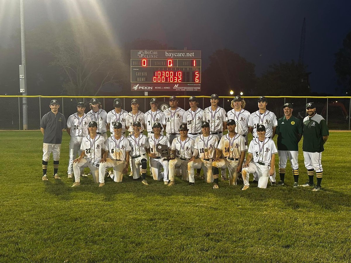 YOUR 2023 AA STATE TOURNAMENT CHAMPION ASHWAUBENON A’S