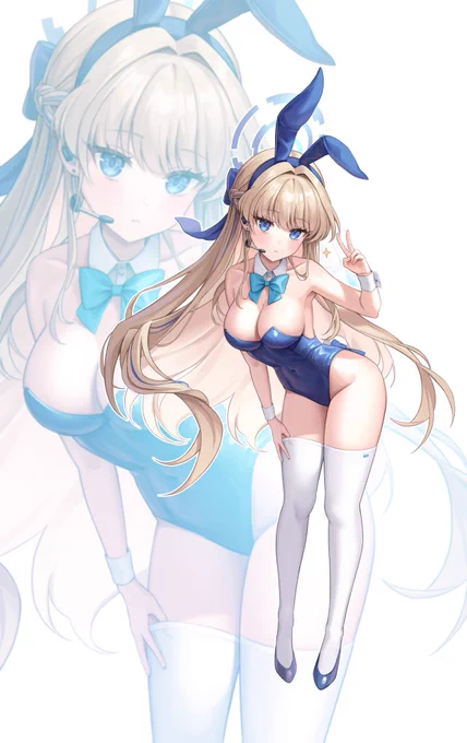 #バニーの日 #ブルアカ トキ