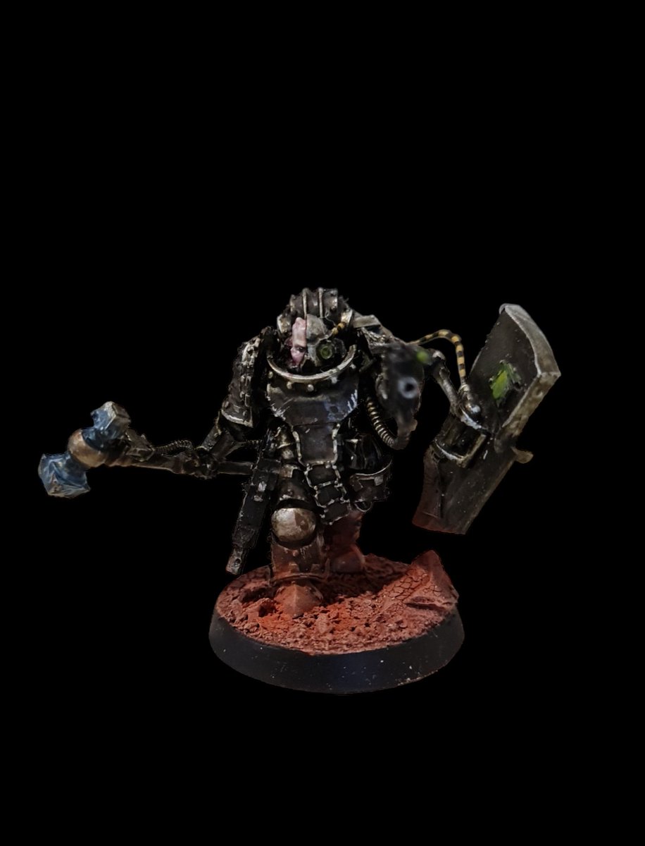 Dad_Hammer40k's tweet photo. Next up, the Medusan Immortals! Loved these models, one of the main reasons i went for Iron Hands. #WarhammerCommunity #horusheresy #30k #warhammer #ironhands https://t.co/dRhZLvcVKt