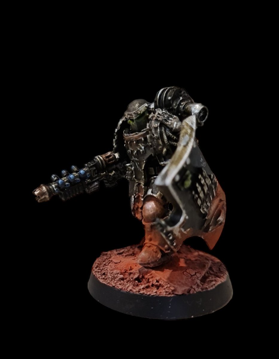 Dad_Hammer40k's tweet photo. Next up, the Medusan Immortals! Loved these models, one of the main reasons i went for Iron Hands. #WarhammerCommunity #horusheresy #30k #warhammer #ironhands https://t.co/dRhZLvcVKt
