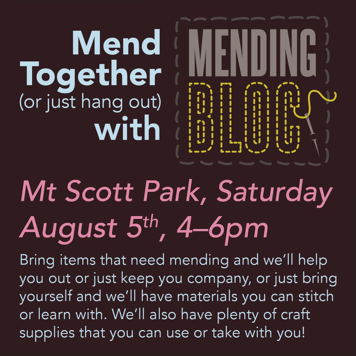 Mending Bloc tweet media