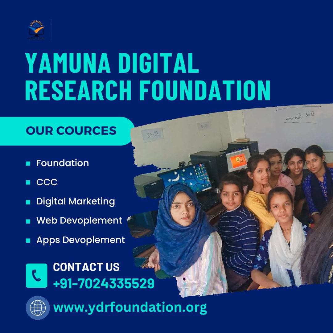 YdrFoundation's tweet image. 🌈 At #YDR_Foundation, we are on a mission to make quality #computer_education accessible to all, completely FREE of charge! 🎓💯 We believe that knowledge is the key to unlocking opportunities, and by providing #computer #education.🌐🤝
👉Follow Me: @ydrfoundation