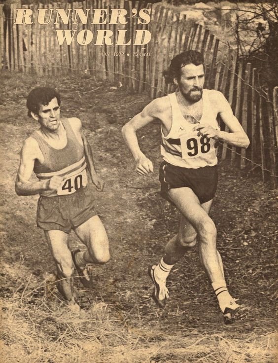 Gaston Roelants (Belgium)~Mariano Haro (Spain) ! International Cross Country Championships@Cambridge@18.3.1972@Gaston Roelants (Belgium) 37'.43'' (n. 98) Gold Medal@Mariano Haro (Spain) 38'.01'' (n. 40) Silver Medal@Runner's World (May 1972)