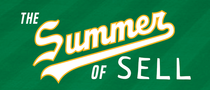#Summerofsell - June 13th - Oakland - July 9th MLB Draft - Seattle - July 11th ALL-Star Game - Seattle - July 25th - San Francisco - July 29th - Colorado - August 1st - Los Angeles ...More to come. #SellTheTeam