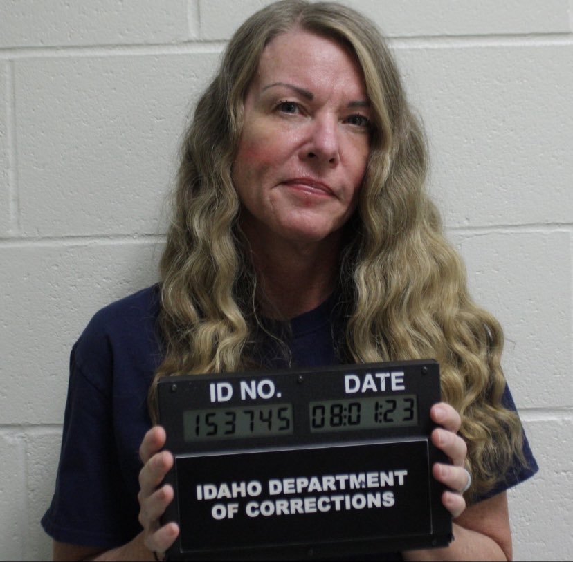 SaltySteno's tweet photo. Inmate No. 153745, formerly known as Lori Vallow Daybell, has arrived at her final resting place in this life. I anticipate her next destination will be far, far worse.
Sing it with me.
“….you can check out any time you like, but you can never leave" #Lifex3 #RIPTyleeAndJJ https://t.co/9ndNYZ7rmg