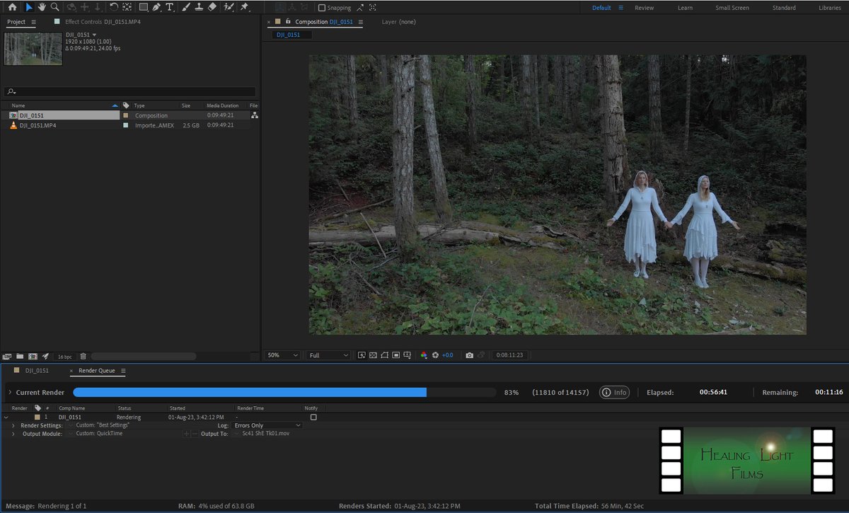 HealingLightF's tweet image. Conversion of 23.976 frame rate to 24 fps using Twixtor plugin for After Effects.
Footage shot July 27 2019
#astronomywalkers
#twixtor #postprocessing
#24fps #aftereffects #djimavicair