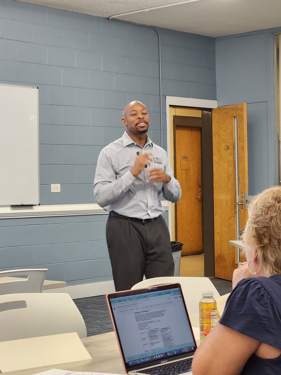 bulluckl's tweet photo. @BCoSchools Instructional Coaches sharpened their coaching skills to support teaching & learning as RTI Coaches, Dr. Chelsea Smith & Brian Corey, facilitated PD on blended learning & effective coaching. @otis_dr #gettingintheway https://t.co/7lhVkCnLKQ