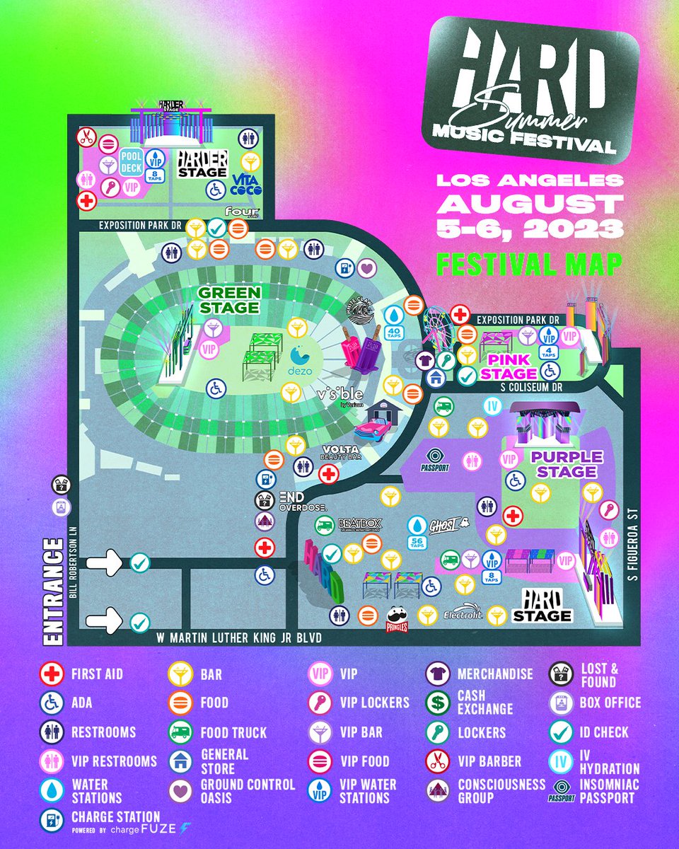 Hard Summer map