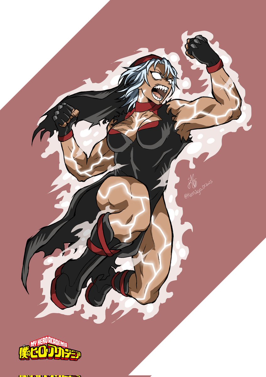 One more #BNHA style comm for <a href="/TheAnimeVoid/">The Anime Void</a> 
A villain must have  their own ultimate ability 🧐
#drawing #MHA #OC #digitalart #commissionsopen #BokuNoHeroAcademia