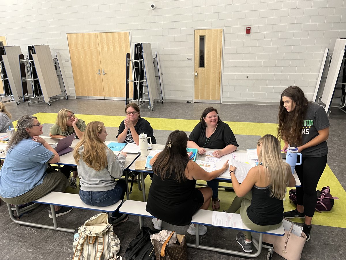 GMSDmathcoach's tweet photo. First grade teachers + a math task + targets + essential work + new curriculum = collaboration and team work.  What a way to start the new year! #mathisfun #mathtalk @gmsdTLA @WeAreRiverdale @FarmingtonElem @FHES_gmsd @DogwoodES @TLAinstructsup @gmsdk12 https://t.co/6S8OPcKORJ