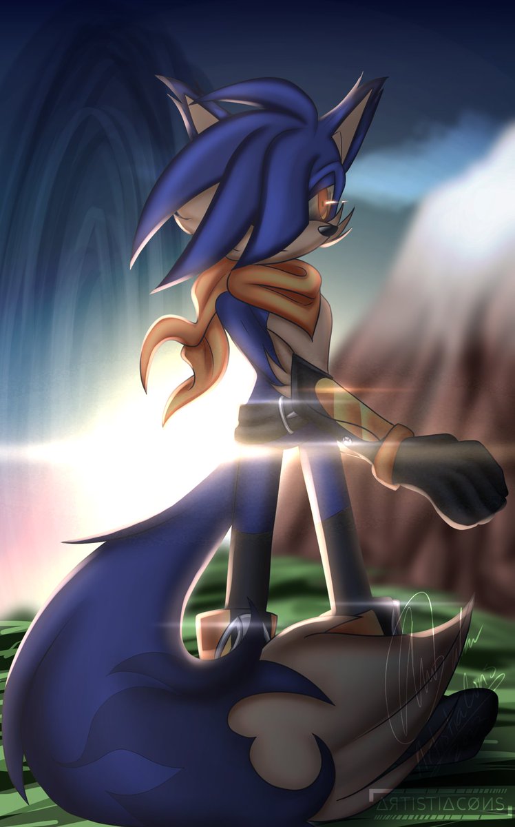 A cool art trade with <a href="/NDXDirectorsCut/">N</a>! It was honestly so fun to do

#sonicoc #sonicfanart #sonicthehedgehog