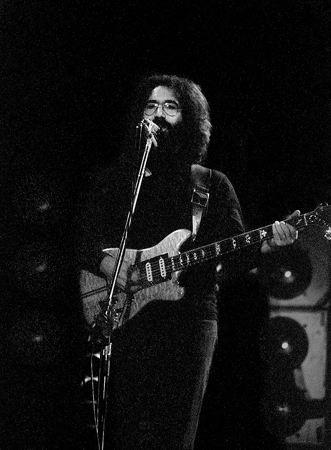 GratefulDead's tweet photo. "You have to be ready, and also you have to discard notions that are fondly held by a lot of musicians, about sequences and notes and about scales and musical systems as a whole. If you think of music as a language, the space part is where you throw out all the syntax." - @jerrygarcia 

Leave your syntax behind. Get into Jerry's space with 2 hours and 25 minutes of some of his finest moments in celebration of his birthday. Dig in here: https://t.co/bfkxJPvj0Y

Photo by Charles B. Seton