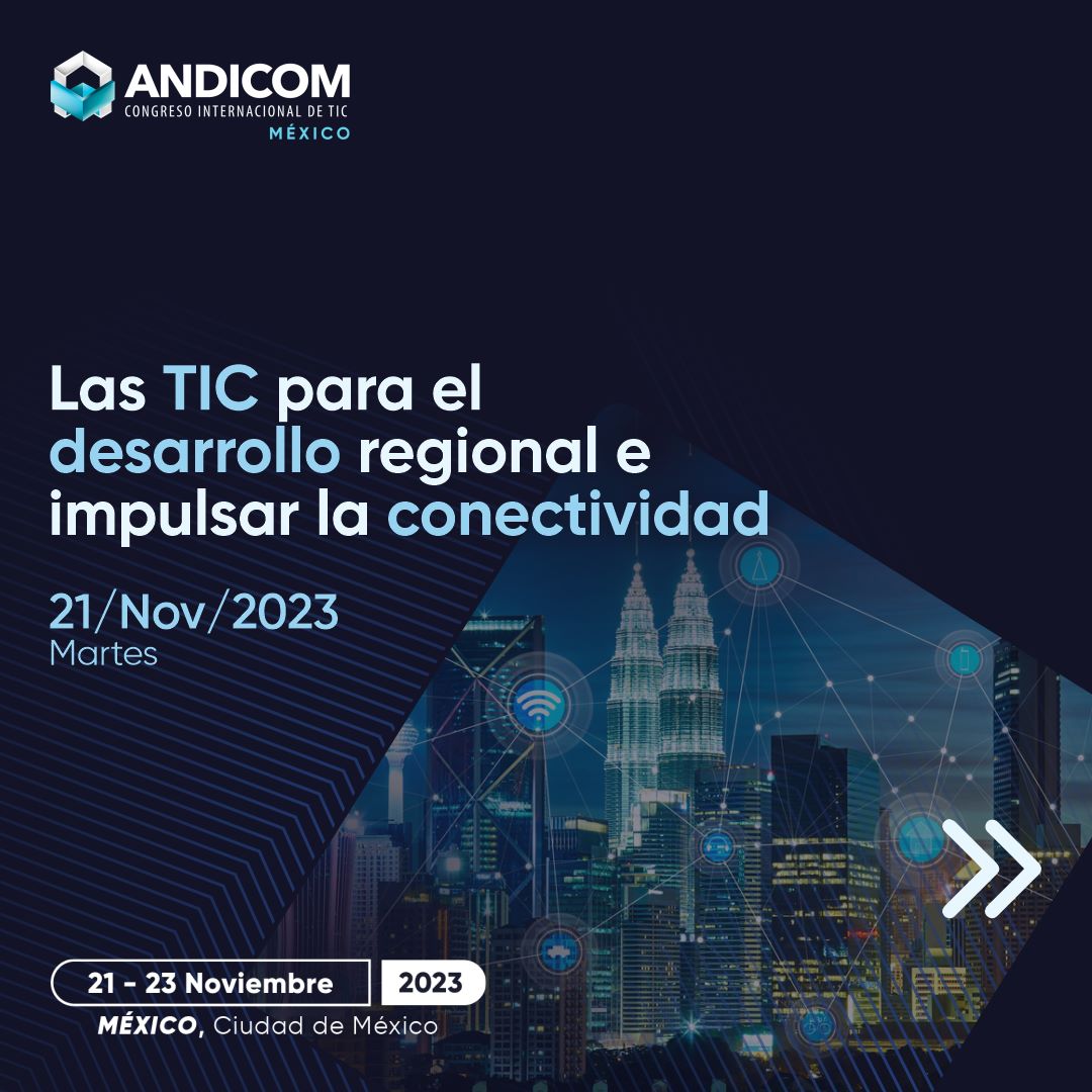 ANDICOMMx's tweet photo. Prepárate para sumergirte en un mar de conocimiento y oportunidades en #ANDICOMMX2023 Descubre las tendencias tecnológicas que están redefiniendo la economía digital
¡Esta es tu oportunidad!
Regístrate ahora https://t.co/adT5CWm9Z5 del 21 al 23 de noviembre en #ExpoSantaFe #CDMX https://t.co/EEDrWdVHeE