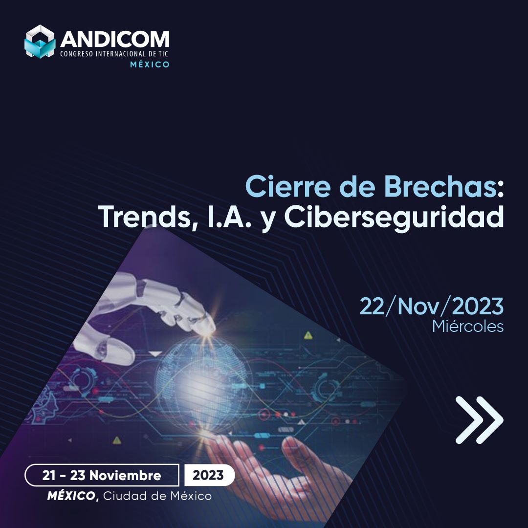 ANDICOMMx's tweet photo. Prepárate para sumergirte en un mar de conocimiento y oportunidades en #ANDICOMMX2023 Descubre las tendencias tecnológicas que están redefiniendo la economía digital
¡Esta es tu oportunidad!
Regístrate ahora https://t.co/adT5CWm9Z5 del 21 al 23 de noviembre en #ExpoSantaFe #CDMX https://t.co/EEDrWdVHeE