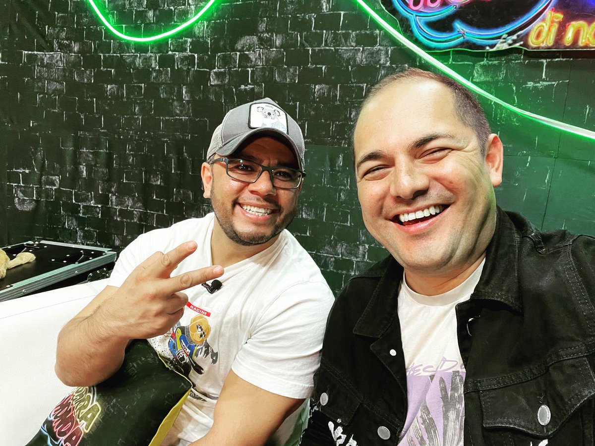 SethJafet's tweet photo. Aqui con el buen @dannydiazoficial  una bendición tu vida !!!  #AgarraLaHonda #sethjafet https://t.co/1EmXS7dTE1