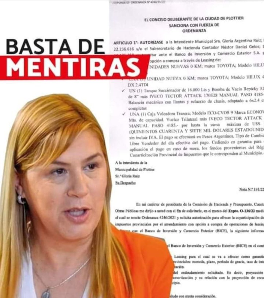 C_por_plottier's tweet photo. Basta de mentir a la población! https://t.co/C4gZPB762t