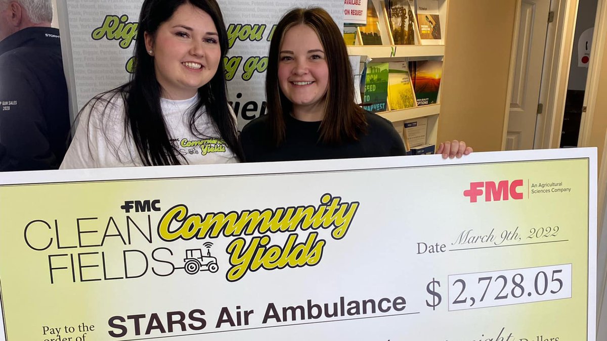 Make a difference with every acre! Purchase eligible FMC fall herbicides from a participating retailer and we'll donate 10¢ per acre to a charity chosen by the retailer. Your purchase helps us give back to our communities. Together, we can make a big impact. #CFCY #GivingBack