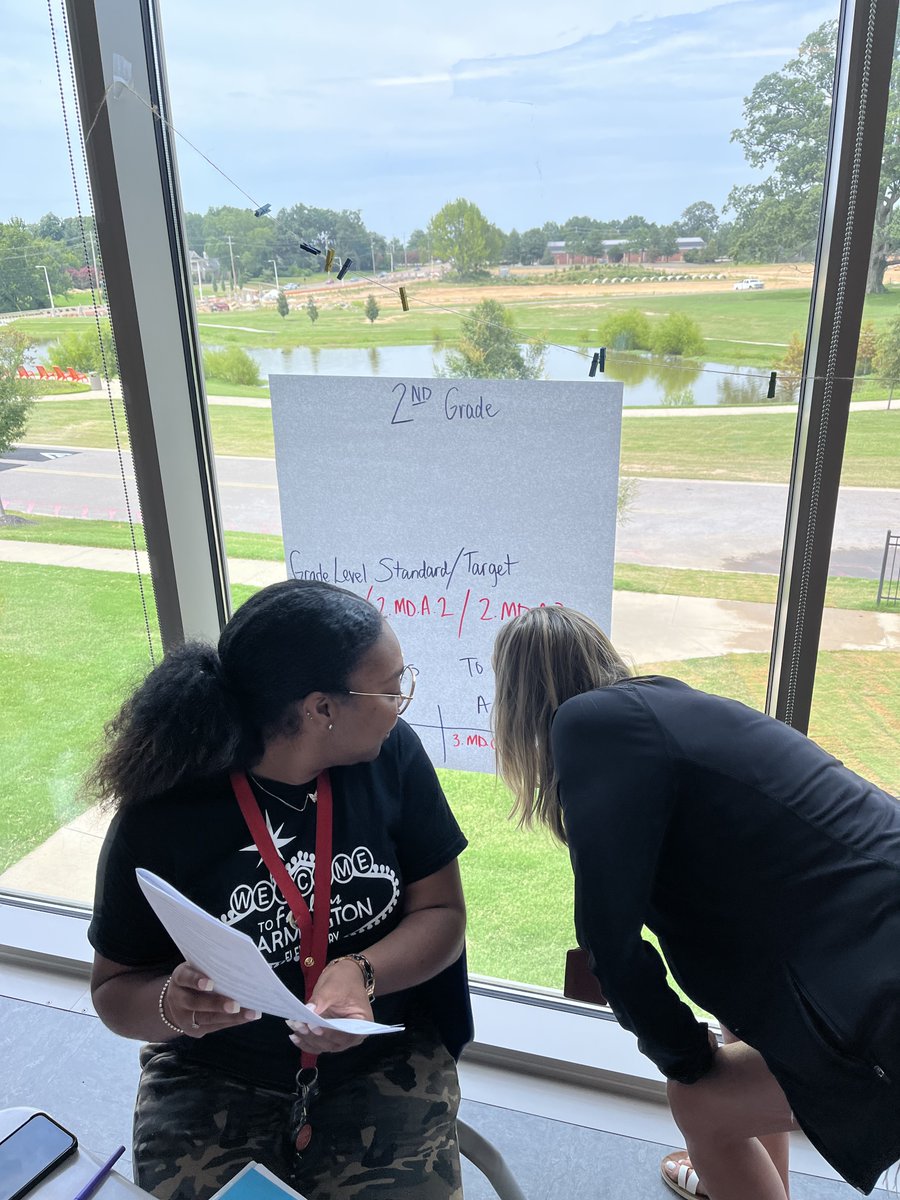 Starting the new year off with a math task and examining targets to see where the second grade math chapter fits in the K-8 math story. #collaboration #productivestruggle <a href="/FHES_gmsd/">Forest Hill Elementary</a> <a href="/WeAreRiverdale/">Riverdale Elementary</a> <a href="/FarmingtonElem/">Farmington Elem</a> <a href="/DogwoodES/">Dogwood Elementary</a> <a href="/gmsdk12/">Germantown MSD</a> <a href="/gmsdTLA/">Teaching Learning & Assessment</a> <a href="/TLAinstructsup/">Jennifer Ledford</a>