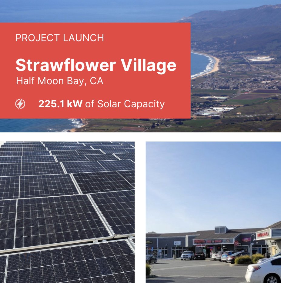 King_Energy_USA's tweet photo. The latest King Energy project is only a couple thousand feet from the Pacific Ocean, as we are now live at Strawflower Village in Half Moon Bay. https://t.co/Unp79UgJk2