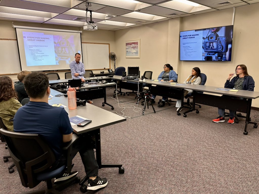 Grateful to 1 of the best online content creators in the business,Brock Rauch, for putting together an in-depth cinematography training session for my Digital Content Interns today.If you want to tell great visual stories,you must invest the time in your pre-production process.